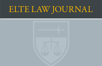 Megjelent az ELTE Law Journal 2018/2 száma